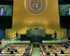Javier Milei repitió elogios a Trump y críticas a la ONU ante un auditorio casi vacío 