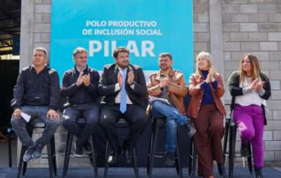 Inauguración del Polo Productivo de Inclusión Social en Pilar 