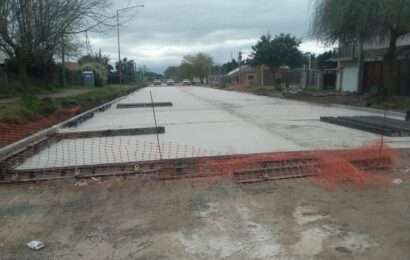 Más avances en la pavimentación de la Avenida Diego Trillo