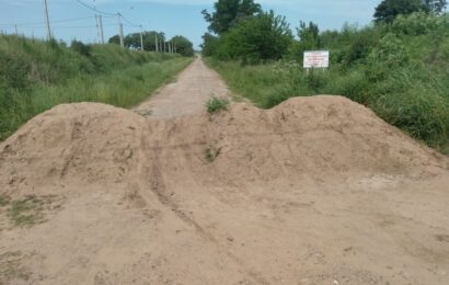 Sigue cortado desde hace meses el camino hacia el Puente Matadero