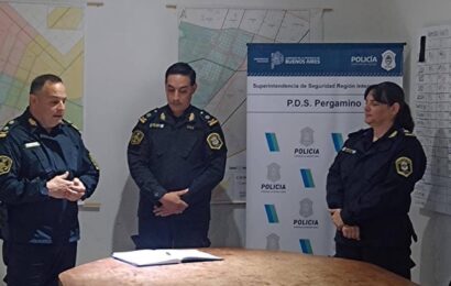 “El trabajo policial es tratar de mejorar la calidad de vida de las personas”