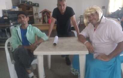 Pato Torres arrancó un taller de teatro en el Grupo Esperanza