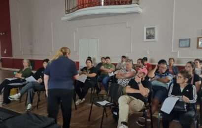 El área de Bromatología sigue capacitando en manipulación de alimentos El área de Bromatología sigue capacitando en manipulación de alimentos