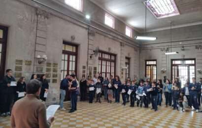 El Municipio reconoció a estudiantes rojenses