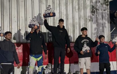 Alejo Ferrario se impuso en la primera del Nocturno en Giles