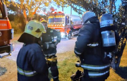 Vivienda de barrio Progreso destruida por un voraz incendio