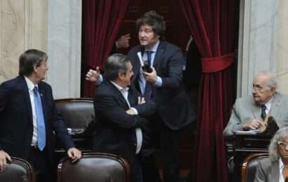 Milei alinea a los nuevos legisladores libertarios en Casa Rosada, sin presencia del PRO Milei alinea a los nuevos legisladores libertarios en Casa Rosada, sin presencia del PRO