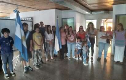 Se conmemoró el Día de la Soberanía Nacional con un acto en la Escuela Especial 501