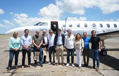 Villa Gesell recuperó los vuelos desde Buenos Aires tras 15 años