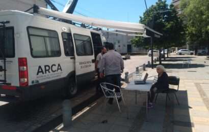 El Espacio Móvil de Atención de Arca estuvo en Rojas El Espacio Móvil de Atención de Arca estuvo en Rojas