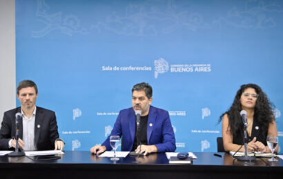 Bianco, Costa y Barrios brindaron una conferencia de prensa 