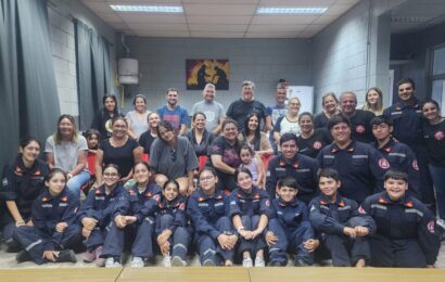 Los Cadetes de la Escuela de Bomberos Voluntarios cerraron el año