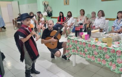 Plena felicidad en el cierre de año del Hogar “Madre Teresa de Calcuta“