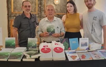 Hugo Silveira presentó “Aportes para la historia de Rojas”