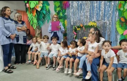 Hermoso acto de cierre de ciclo para el Maternal Arco Iris