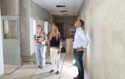 La obra de la EES N°3 ya entra en su etapa final La obra de la EES N°3 ya entra en su etapa final