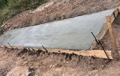 Nuevo badén en Carabelas Nuevo badén en Carabelas