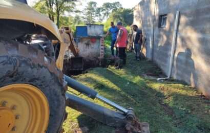 Trabajos de reparación en cañerías de impulsión en Barrio Belgrano Trabajos de reparación en cañerías de impulsión en Barrio Belgrano