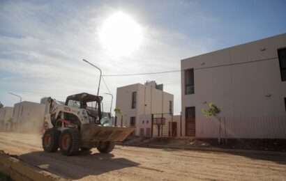 Tramo final de obra de 72 viviendas en Escobar 