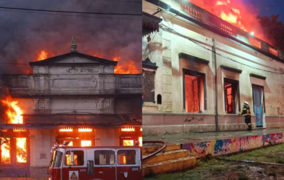 Pesar infinito en Alberdi tras el incendio de la estación de trenes 