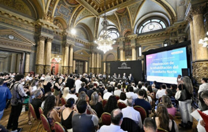 Kicillof habilitó el Acueducto Norte para garantizar el agua potable a más de 30 mil bonaerenses 