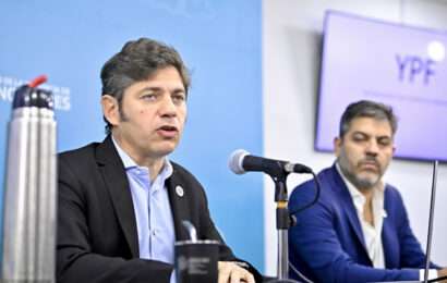 Axel Kicillof, encabezó esta mañana una conferencia de prensa en la Casa de Gobierno. 