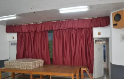 El SUM de la Escuela Primaria Nro. 1 quedó totalmente renovado