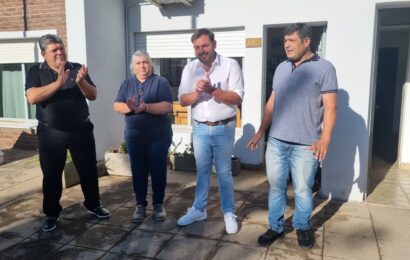 Diego Gioia fue presentado como el nuevo delegado de Carabelas