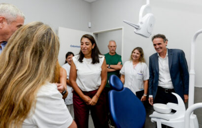 Katopodis inauguró un nuevo CAPS en Avellaneda 