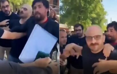 Escándalo en la Universidad Nacional de Lanús: amenazas, empujones y un docente escrachado 