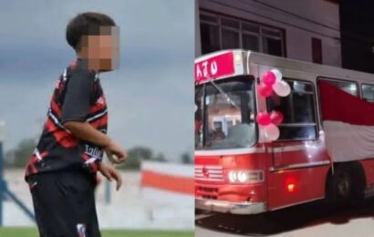 Fútbol infantil: ataque a un micro a piedrazos, tres heridos y un grupo de adolescentes en la mira 