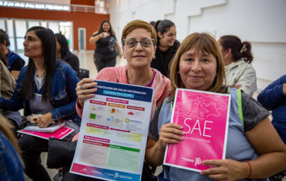 Encuentro sobre alimentación en jardines con salas maternales 