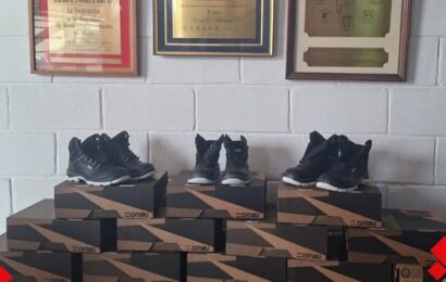 Cadetes de Bomberos compraron botines de seguridad