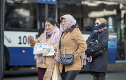 La semana arranca con una fuerte baja de la temperatura 