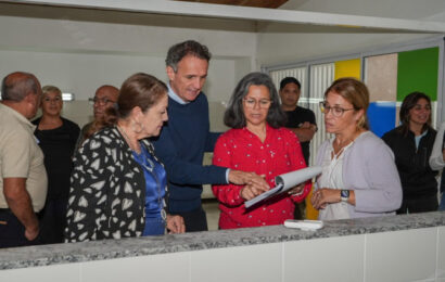 Katopodis recorrió obras de infraestructura en Presidente Perón 