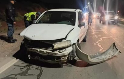 Apartaron a un jefe policial que manejaba alcoholizado y provocó un accidente Conducía con 1,51 g/l