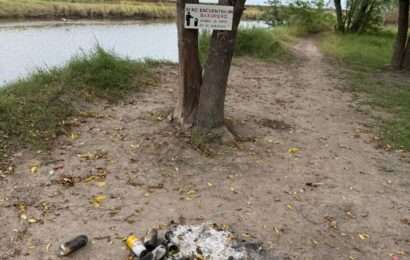 Inadaptados llenaron de basura el sendero del Río Rojas