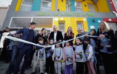 Kicillof inauguró el nuevo edificio del Jardín de Infantes N°918 Kicillof inauguró el nuevo edificio del Jardín de Infantes N°918