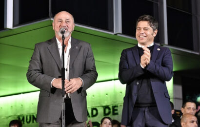 Kicillof y Secco inauguraron el nuevo edificio del Palacio Municipal