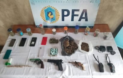 Allanaron un bunker narco en calle Matheu y secuestraron droga y un arma