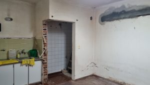 Se realizan obras en la sala de recuperación del quirófano del Hospital