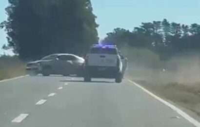 Persecución, choque y tiros en Junín: Un detenido tras intentar escapar de la Policía 