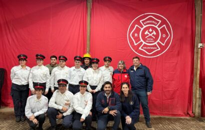 En Carabelas y Rafael Obligado se festejó el Día del Bombero Voluntario