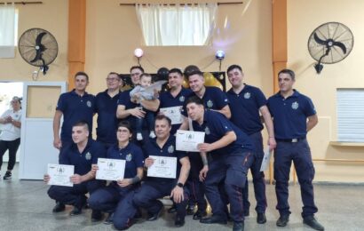 Los Bomberos Voluntarios celebraron su día con una gran fiesta