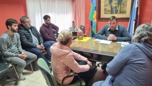 El intendente de Rojas atendió a vecinos de Rafael Obligado y Carabelas
