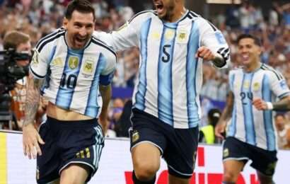 Messi cada vez más leyenda: dos gritos y otro récord mundialista Messi cada vez más leyenda: dos gritos y otro récord mundialista