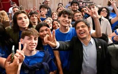 Kicillof pone en marcha el MDF Juventud desde San Martín