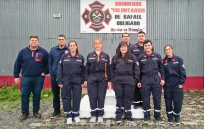 Se concretó una mesa examinadora en Bomberos de Rafael Obligado