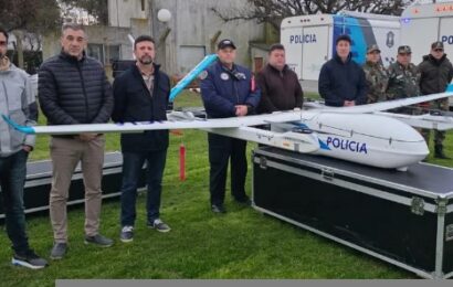 Chivilcoy: usan drones en patrullajes nocturnos para reforzar la seguridad rural