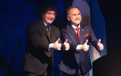 Milei participó de la celebración por el Día de la Independencia en la Embajada de EEUU